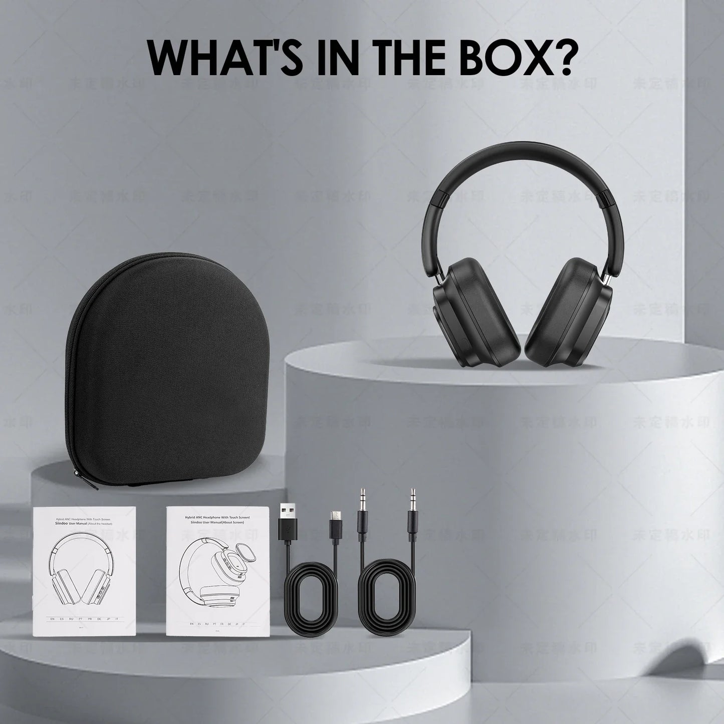 Siindoo ANC930 Plus Wireless Headphones by RolfCases