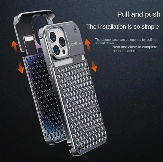 Funda Ultra Max Metal de aleación de aluminio para iPhone