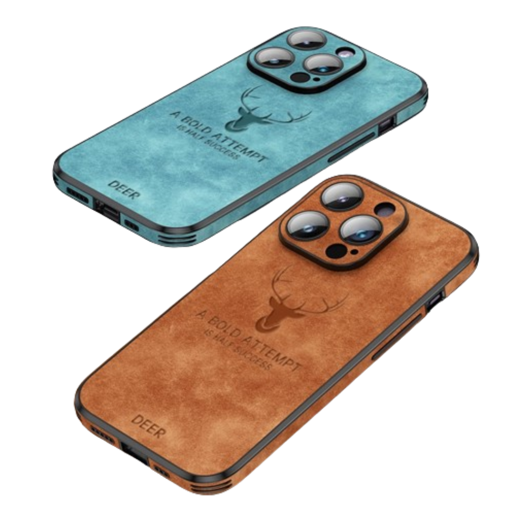 Funda de cuero de lujo para iPhone 