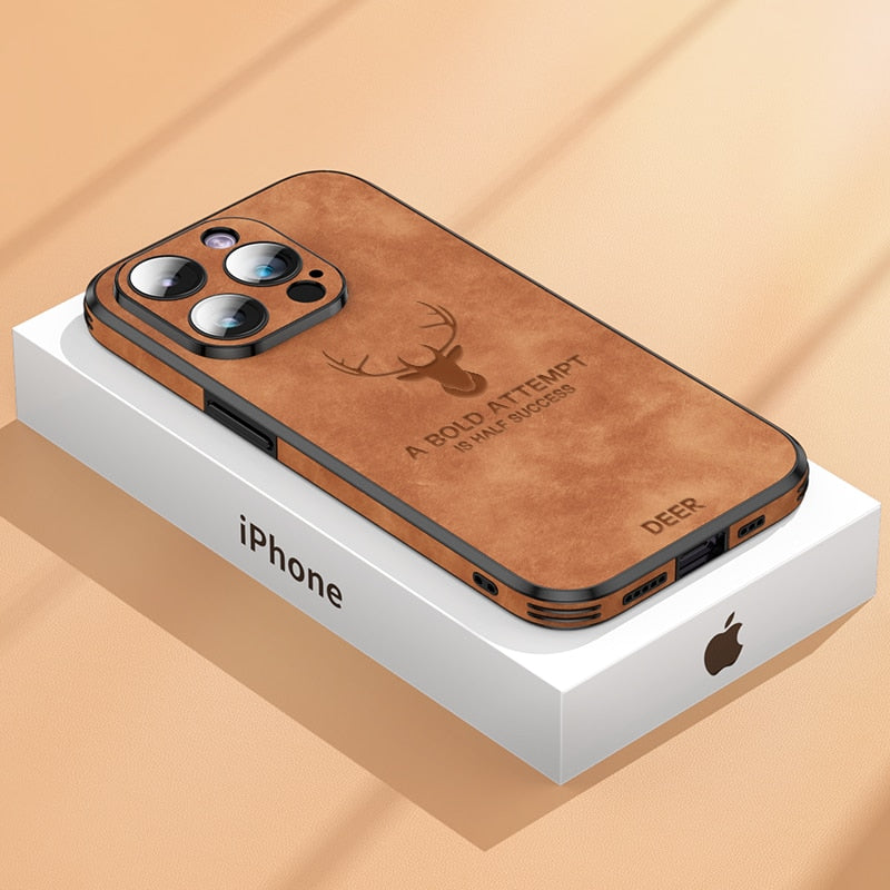 Premium Leather iPhone Case